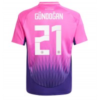 Nemecko Ilkay Gundogan #21 Vonkajší futbalový dres ME 2024 Krátky Rukáv